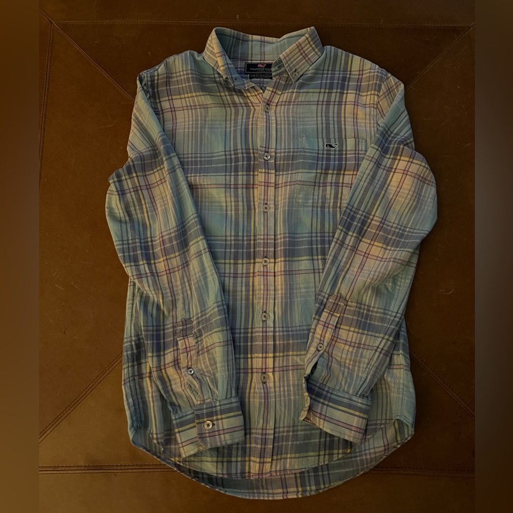 Vineyard Vines multicolor slim fit button down long-sleeve Tucker Shirt